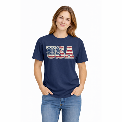USA - Unisex Relaxed/Cozy Tee