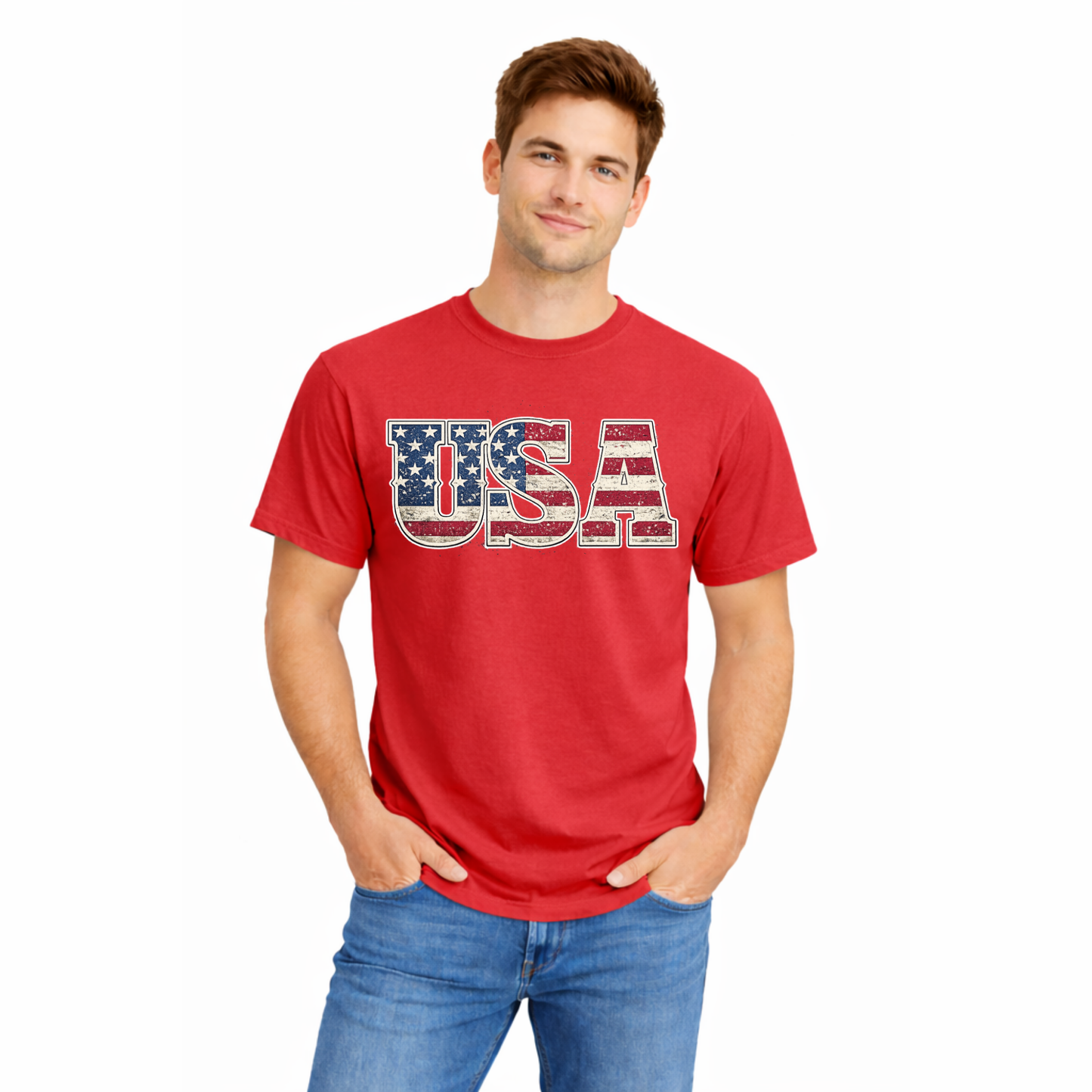 USA - Unisex Relaxed/Cozy Tee