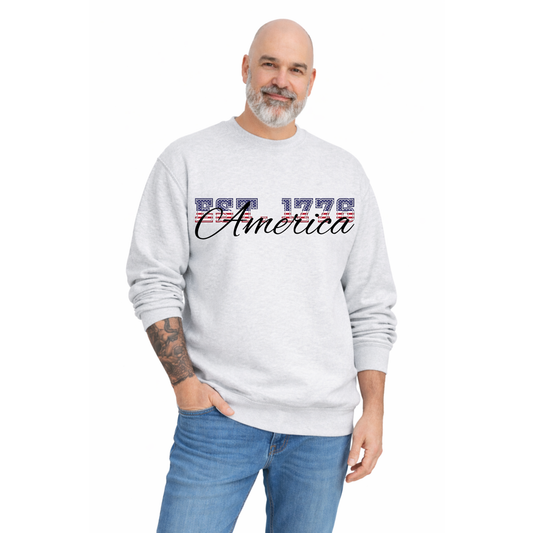 Est. 1776 America — Premium Sweatshirt