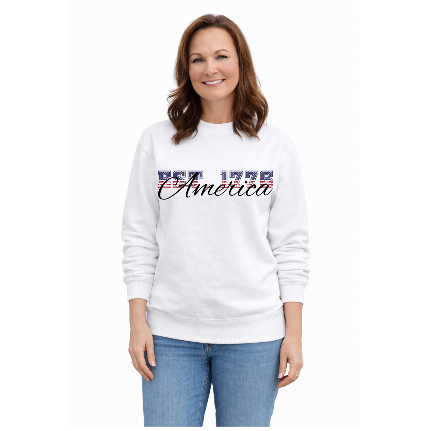 Est. 1776 America — Premium Sweatshirt