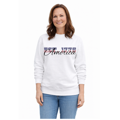Est. 1776 America — Premium Sweatshirt